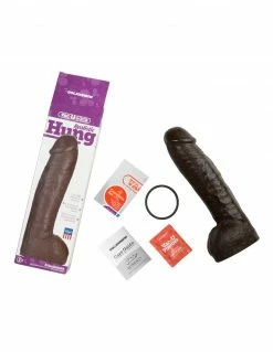 Vac-U-Lock Hung 12 Inch Dildo