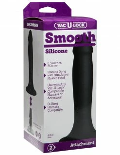 Dildos Vac-U-Lock Smooth Silicone Dong