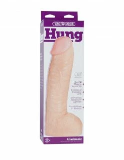 Vac-U-Lock Hung 12 Inch Dildo