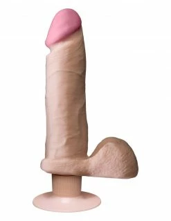 The Realistic Cock 8 Inch Ultraskyn Vibrating Dildo