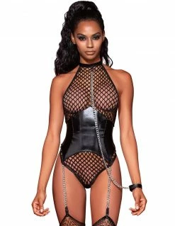 Dreamgirl Net Teddy Cincher & Leash