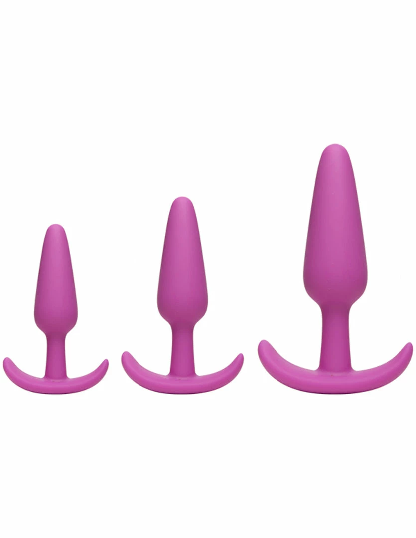 Mood Naughty 1 3-piece Anal Trainer Plug Set 2 Mood Naughty 1 3-piece Anal Trainer Plug Set