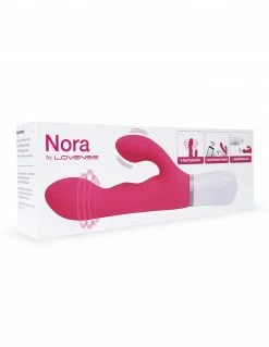 Vibrators Lovense Nora Bluetooth Remote Control Rabbit Vibrator