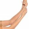 Leg Avenue Rhinestone Fishnet Opera Length Gloves