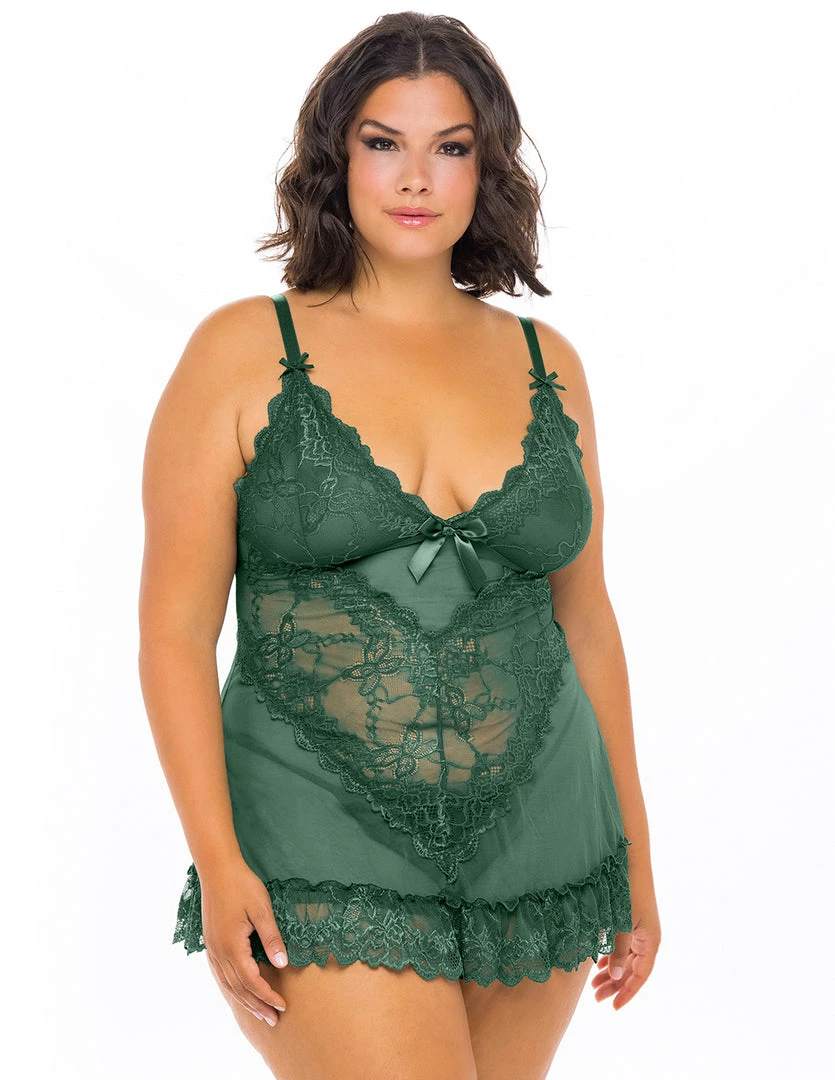 Lingerie Oh La La Cheri Valentine Babydoll 9 Lingerie Oh La La Cheri Valentine Babydoll