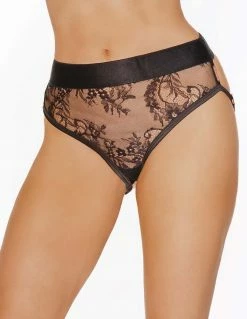 Coquette Pleasure Collection Chain Back Panty Lingerie