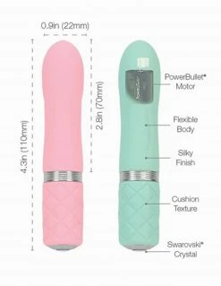 Pillow Talk Flirty Bullet Vibrators