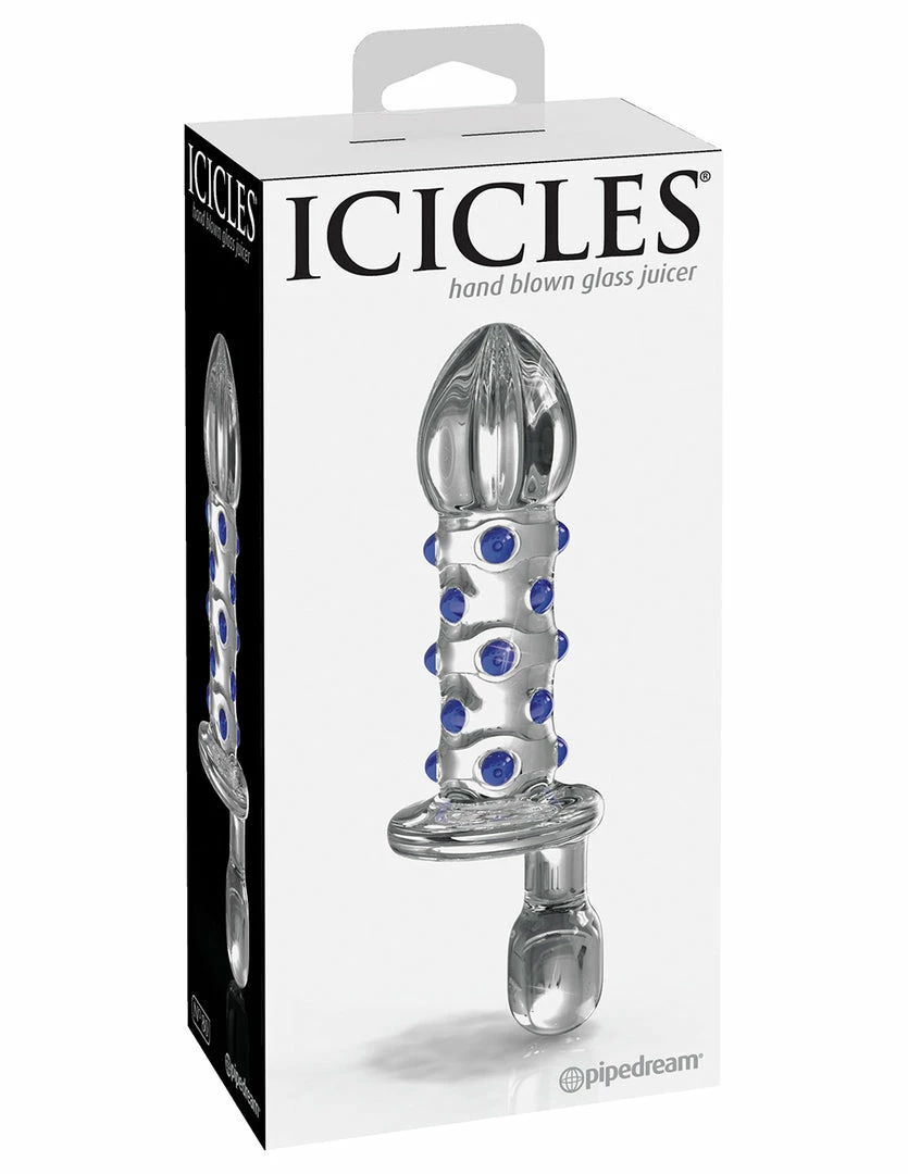 Dildos Icicles No 80 Glass Juicer Wand 3 Dildos Icicles No 80 Glass Juicer Wand