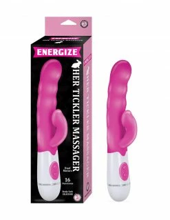 Vibrators Energize Her Tickler Massager