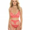 Oh La La Cheri Aura Garter Belt Set Lingerie