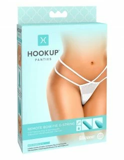 Hookup Panties Remote Bow-Tie G-String Vibrators