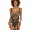 Oh La La Cheri Isla Gartered Teddy Lingerie