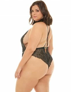 Lingerie Oh La La Cheri Lace Harness Teddy