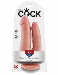 Dildos King Cock 6 Inch Double Penetrator