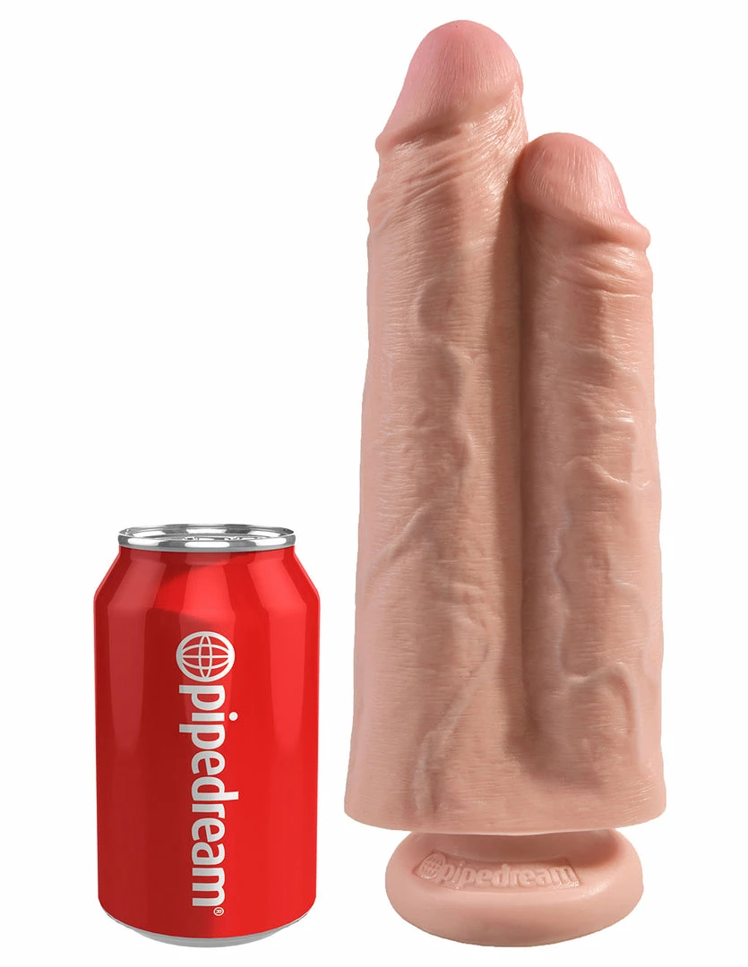 King Cock 9 Inch Two Cocks One Hole Dildo Dildos 5 King Cock 9 Inch Two Cocks One Hole Dildo Dildos