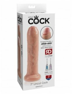 Dildos King Cock 7 Inch Uncut Dildo