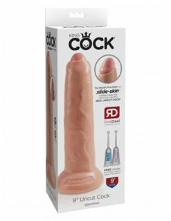King Cock 9 Inch Uncut Dildo Dildos