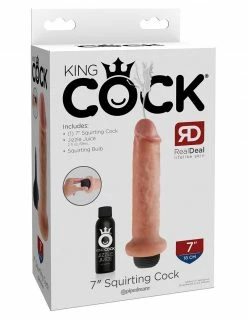 King Cock 7 Inch Squirting Cock Dildos