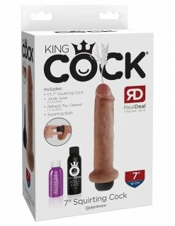 King Cock 7 Inch Squirting Cock Dildos
