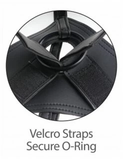 King Cock Strap-On Harness With 7 Inch Uncut Dildo Dildos