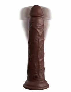 King Cock Elite 9" Vibrating Cock Vibrators