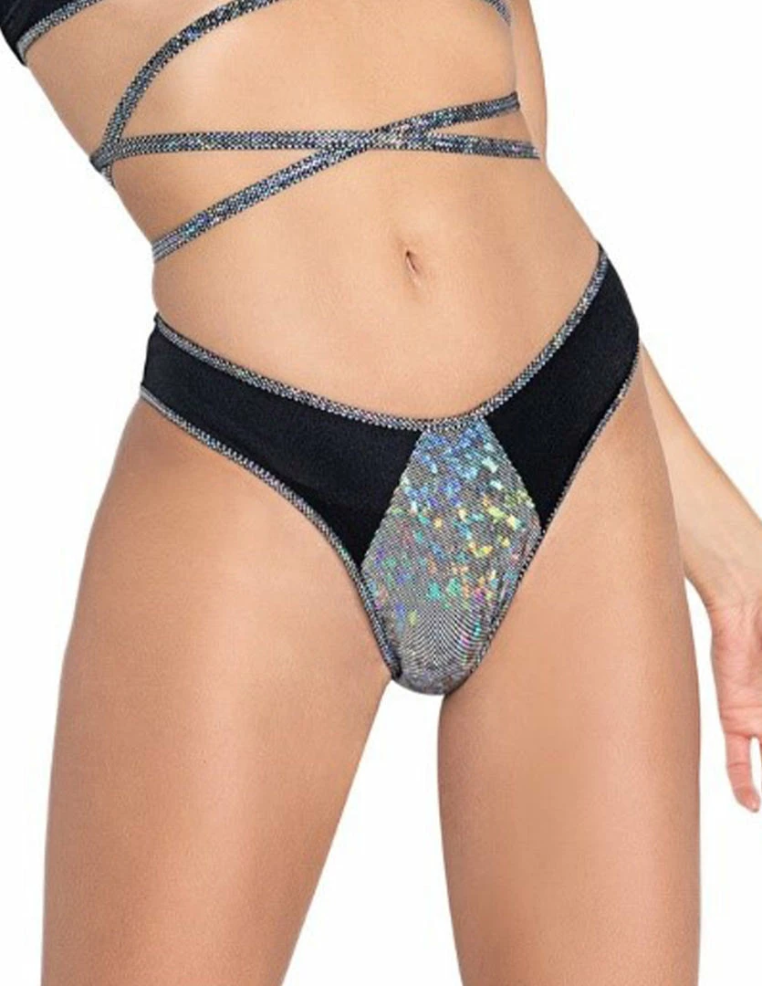 Lingerie Roma Two-Tone Bikini Panty 1 Lingerie Roma Two-Tone Bikini Panty