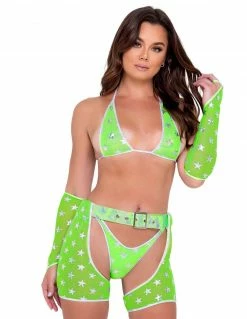 Roma Star Mesh Chaps Lingerie