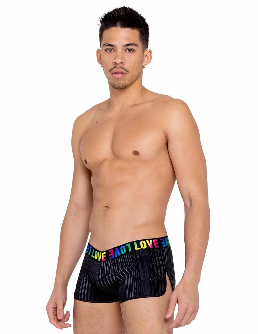 Roma Men's Pride LOVE Runner Shorts 1 Roma Men's Pride LOVE Runner Shorts