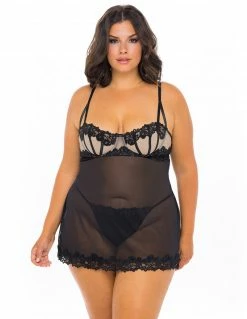 Oh La La Cheri Julie Babydoll Lingerie