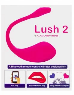 Lovense Lush 2 Bluetooth Vibrator Vibrators