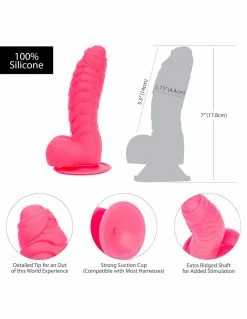 Addiction Tom 7" Ribbed Dildo Dildos 9 Addiction Tom 7