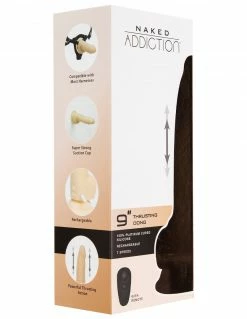Naked Addiction 9" Thrusting Dong Thrusting Vibrators 19 Naked Addiction 9