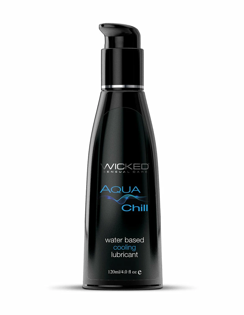Enhancers & Lubes Wicked Aqua Chill Water-Based Lubricant 2 Enhancers & Lubes Wicked Aqua Chill Water-Based Lubricant