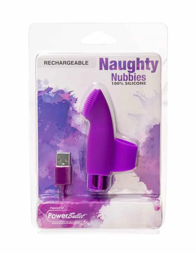 PowerBullet Naughty Nubbies Finger Vibe Vibrators 6 PowerBullet Naughty Nubbies Finger Vibe Vibrators