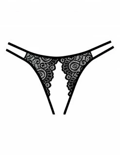 Allure Lingerie Crotchless Strappy Open Back Panty 6 Allure Lingerie Crotchless Strappy Open Back Panty