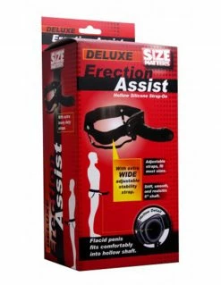 Size Matters Strap-ons Erection Assist Hollow Silicone Strap-On