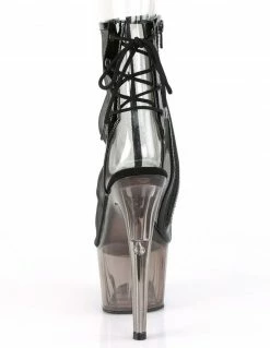 Heels Pleaser Adore 1018MSHT Platform Peep Toe Mesh Ankle Boot