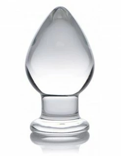 Anal Prisms Erotic Glass Molten Wide Glass Butt Plug