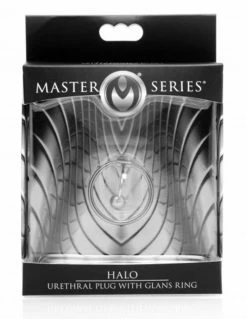 Master Series Halo Urethral Plug With Glans Ring
