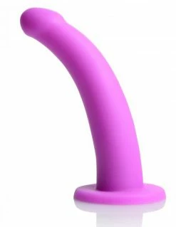 Strap U Navigator Silicone G-Spot Dildo With Harness