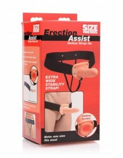 Size Matters Erection Assist Hollow 6 Inch Strap-On
