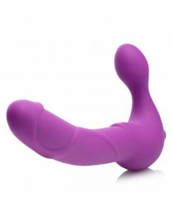 Strap U Royal Revolver Vibrating Strapless Strap On Vibrators