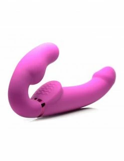 Strap U Inflatable Vibrating Strapless Strap-On