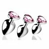 Booty Sparks Pink Heart Plug Set Anal