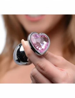 Booty Sparks Pink Heart Plug Set Anal