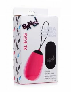 Bang! XL Vibrating Egg W/ Remote Vibrators