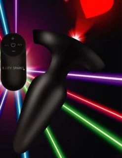 Booty Sparks Remote Laser Heart Plug Vibrators