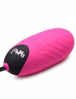 Vibrators Bang! 28X Swirl Silicone Egg