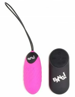 Vibrators Bang! 28X Swirl Silicone Egg