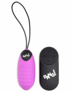 Bang! 28X Ribbed Silicone Egg Vibrators